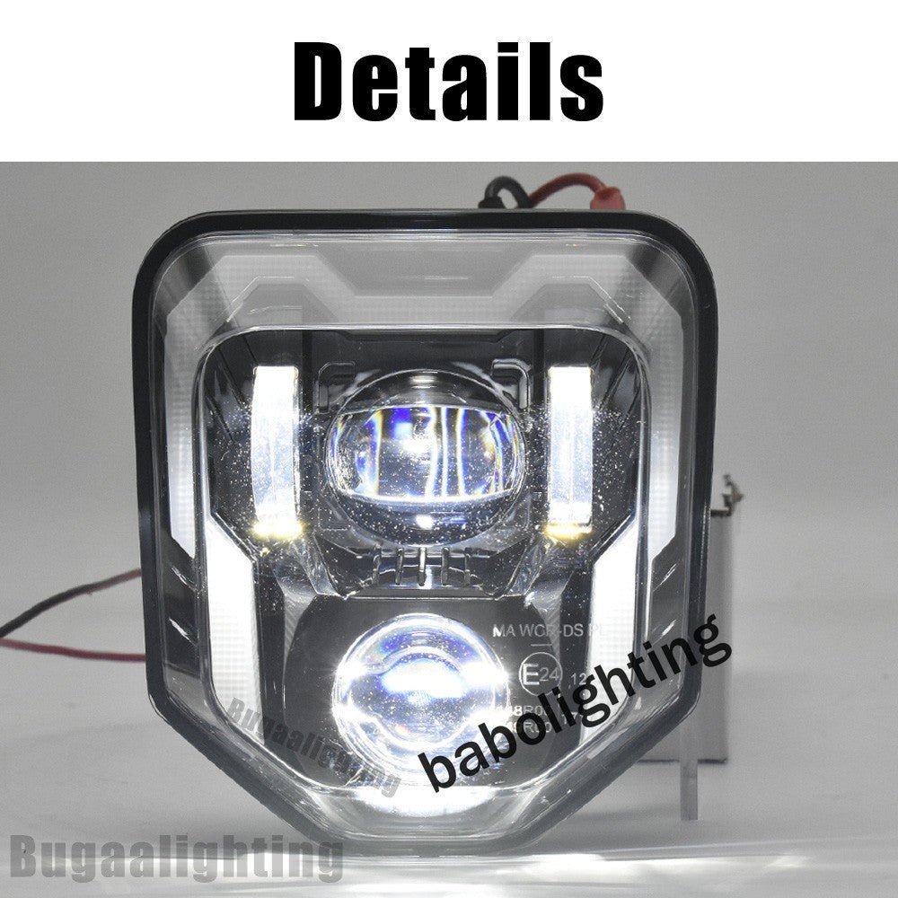 LED Headlight with DRL High Low Beam for Husqvarna 2024 2025 TE FE 250 350 450 501 701 Enduro SuperMoto