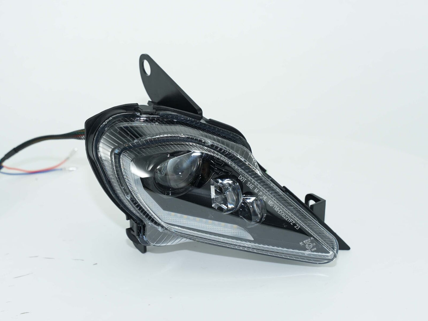 Pair LED Headlights For 2006-2024 YAMAHA RAPTOR YFZ 450 700R YFM 250 350 700