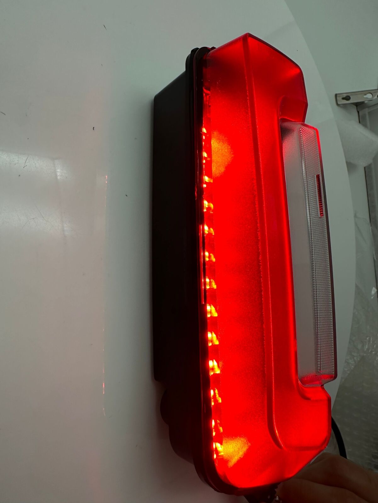 Pair LED Saddle Bag Rear Light for 2024 Harley Street Glide Road Glide Red LED Fender Light