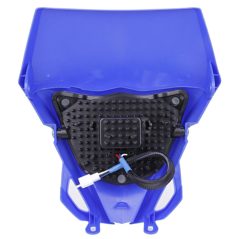 E24 LED Headlight DRL Blue Fairing For Yamaha WR250F WR450F TTR 250 400 426 450