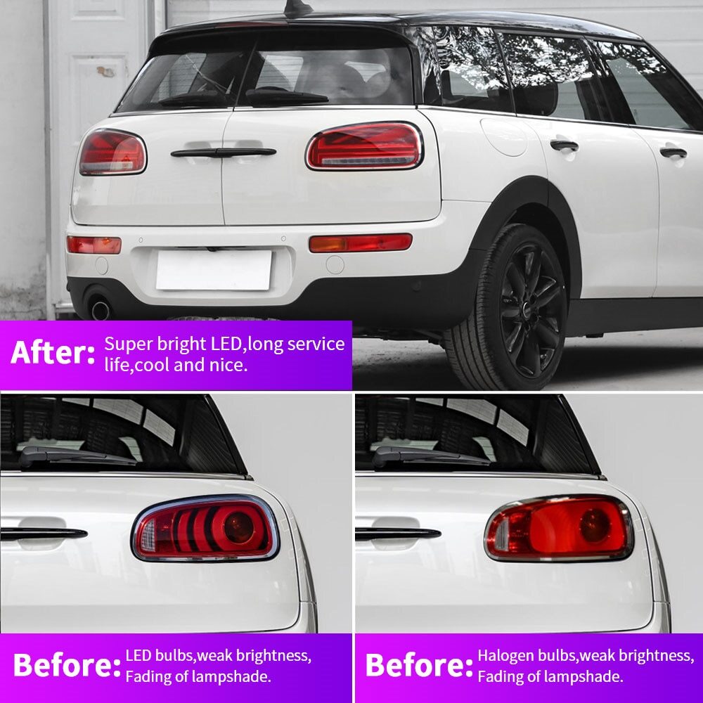 Pair LED Tail Light with Turn Signal for MINI Cooper F54 Clubman 2015-2020