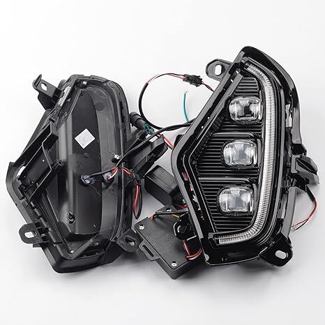 Fog lights LED with Daytime Running light Assembly for Toyota RAV4 2019 2020-2023