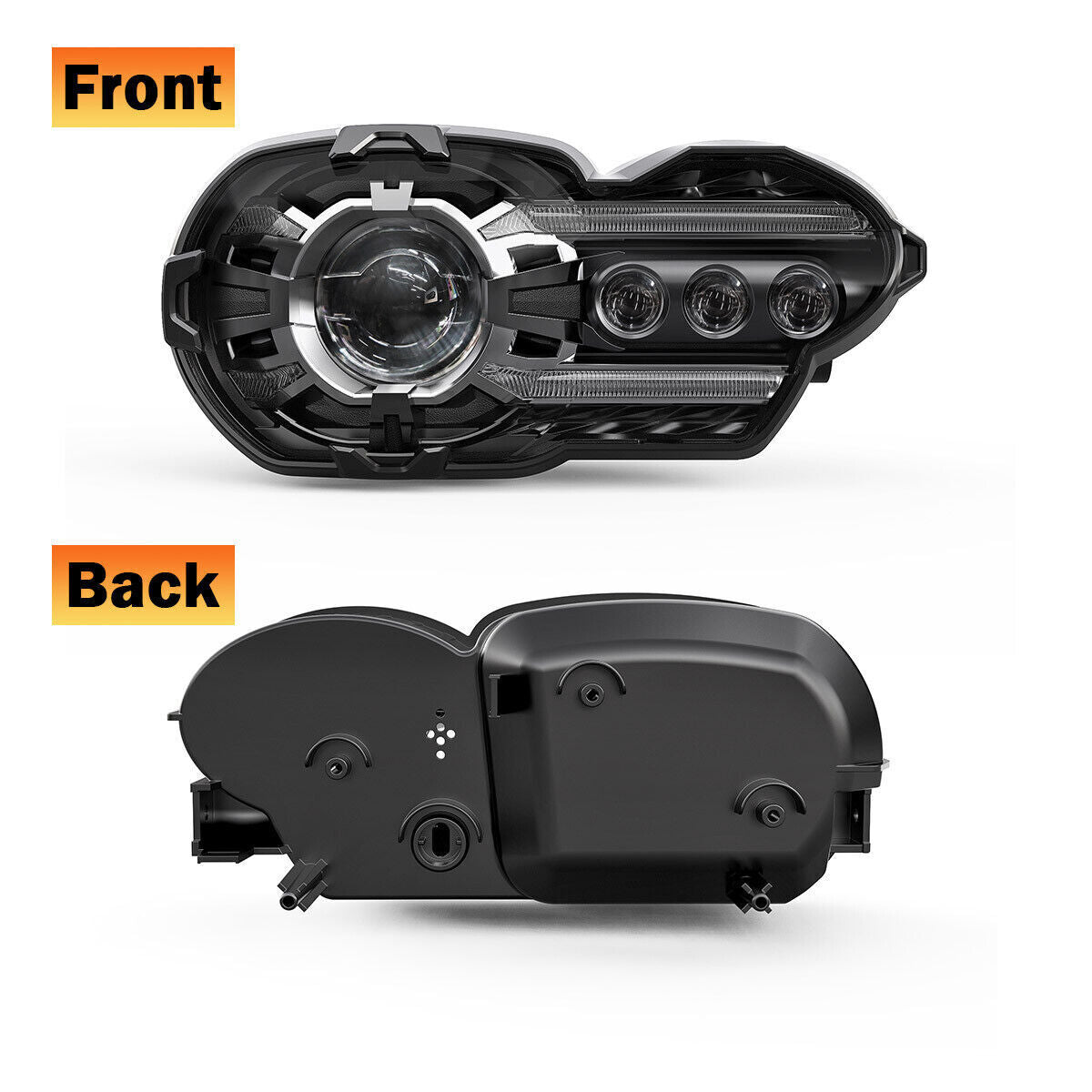 E-24 Genehmigt LED-Scheinwerfer für BMW K1200R 2005-2009 K1300R 2010-2013