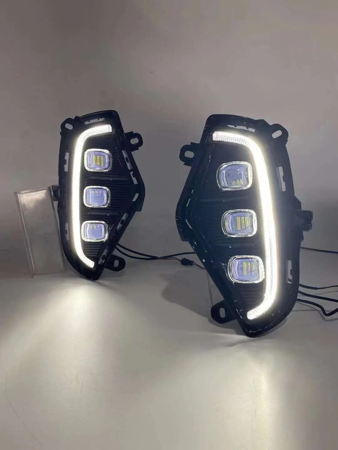 Fog lights LED with Daytime Running light Assembly for Toyota RAV4 2019 2020-2023