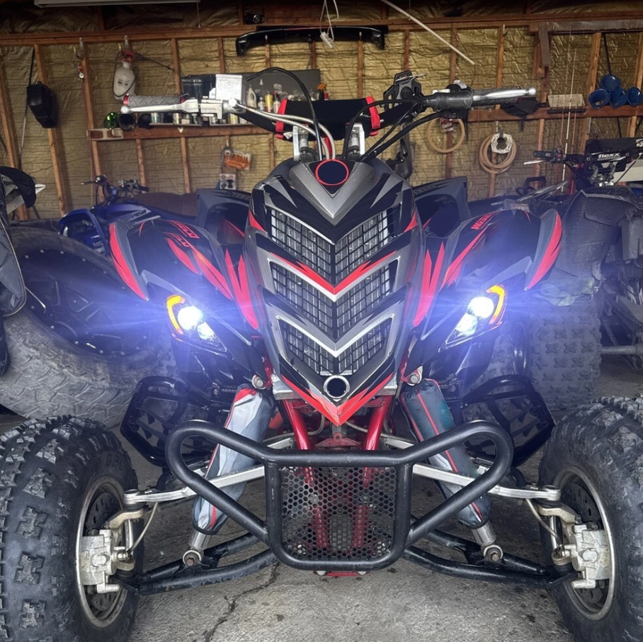 LED Headlight for Yamaha Raptor 700 700R SE Segunda Mano YFZ 450 450R 450X Raptor 250 350 Wolverine 350 450 2006-2025