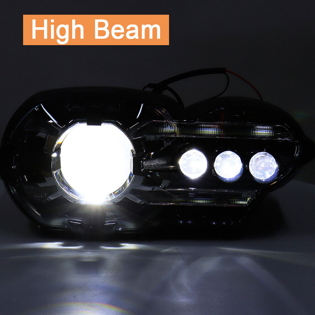E-24 Genehmigt LED-Scheinwerfer für BMW K1200R 2005-2009 K1300R 2010-2013