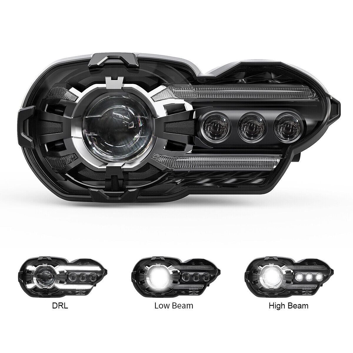 E-24 Genehmigt LED-Scheinwerfer für BMW K1200R 2005-2009 K1300R 2010-2013