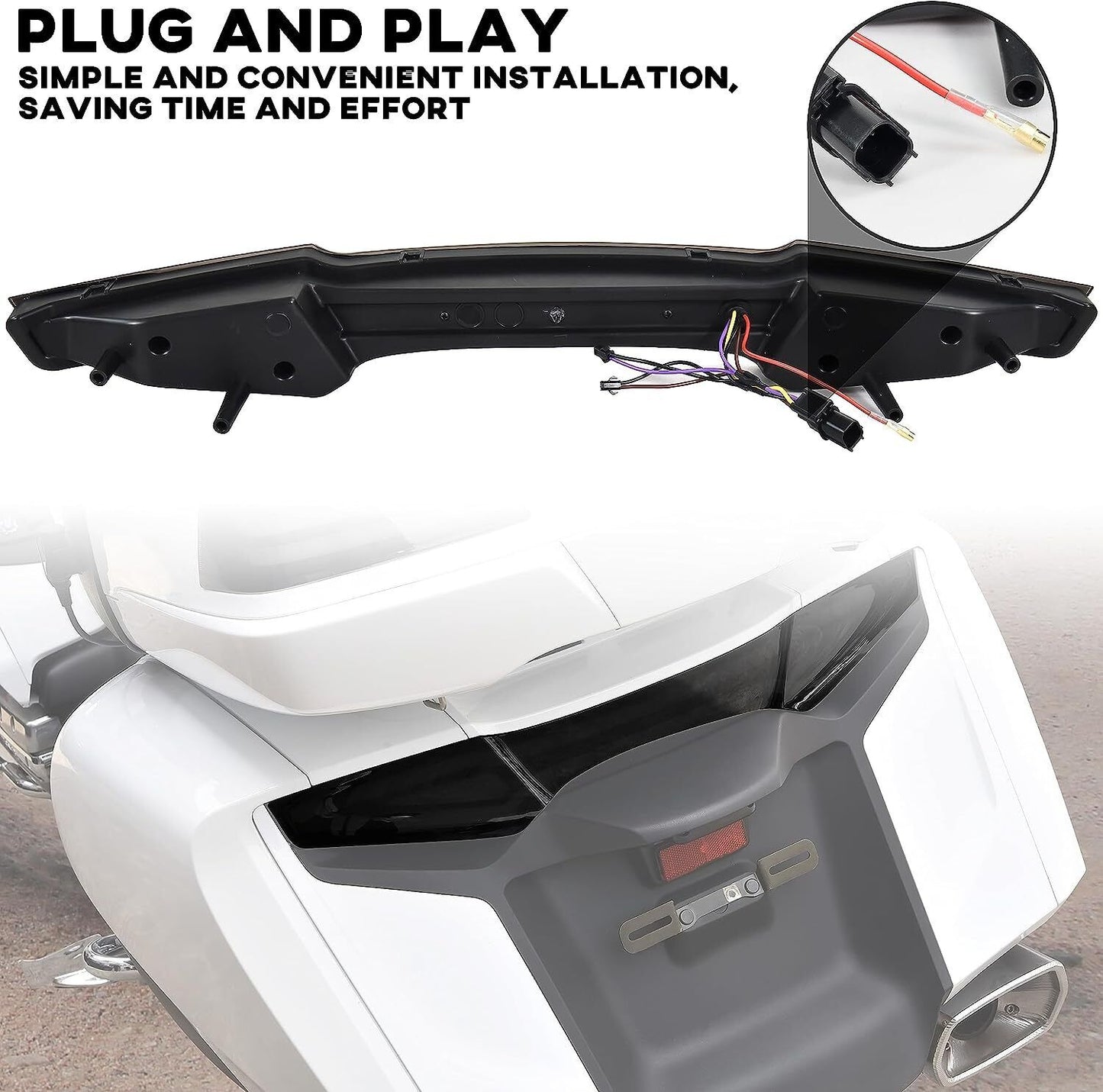 LED Rear Fender Tail light Turn Signal Lamp for Honda Gold Wing GL1800 2012-2017