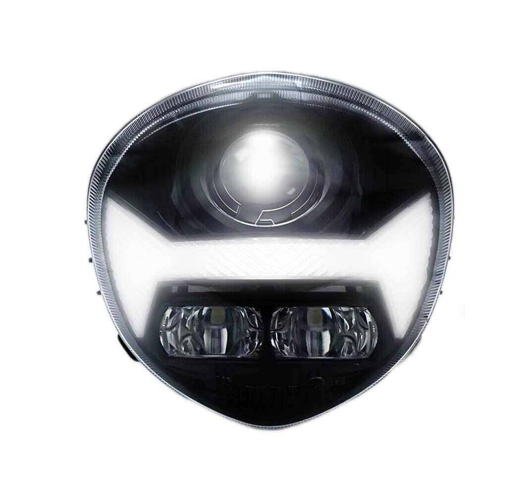 LED Headlight Assembly Dimmable High Low Beam for Yamaha V STAR 1300 XVS 1300CT