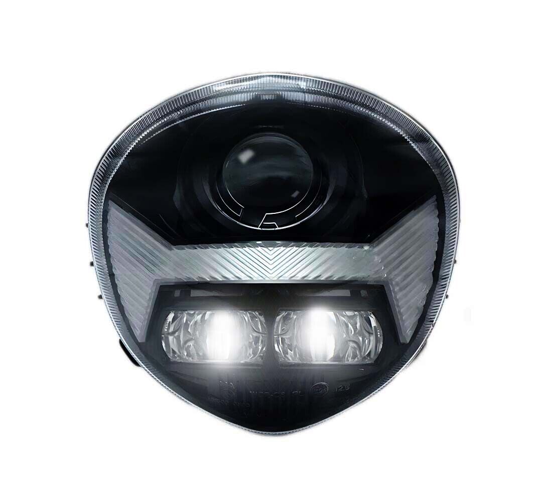 LED Headlight Assembly Dimmable High Low Beam for Yamaha V STAR 1300 XVS 1300CT
