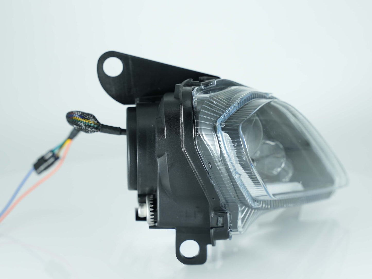 Pair LED Headlights For 2006-2024 YAMAHA RAPTOR YFZ 450 700R YFM 250 350 700