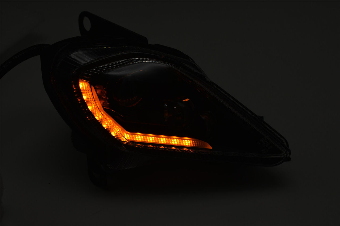 Led Headlight Assembly w/ Turn Signal & DRL for Yamaha YFM 250 350 700 700R SE Raptor YFZ 450 YFZ450R 450X