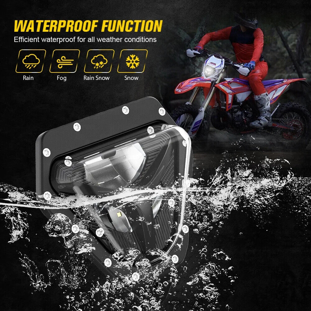 LED Headlight for Sherco SE R SER SE F SEF 50 125 250 300 450 500 Enduro Plug and Play