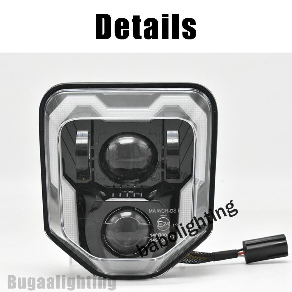 LED Headlight with DRL High Low Beam for Husqvarna 2024 2025 TE FE 250 350 450 501 701 Enduro SuperMoto