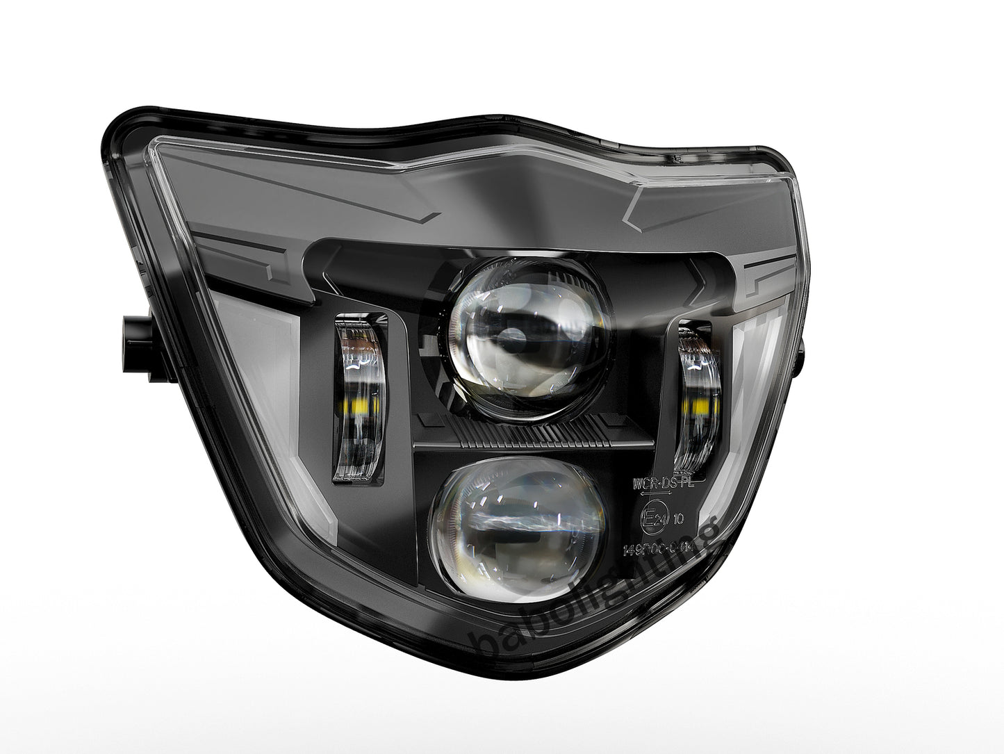 LED Headlight Assembly with DRL High Low Beam For Yamaha WR250F WR450F 2014-2023