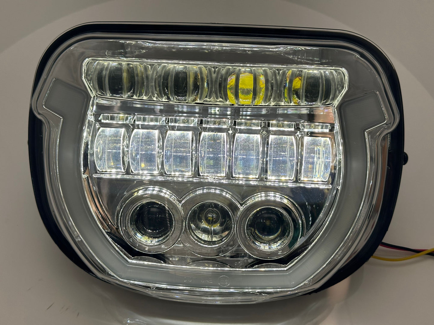 LED Headlight DRL Hi/Low For Street Glider 2024 FLHX CVO FLHXSE w/Blue Start up
