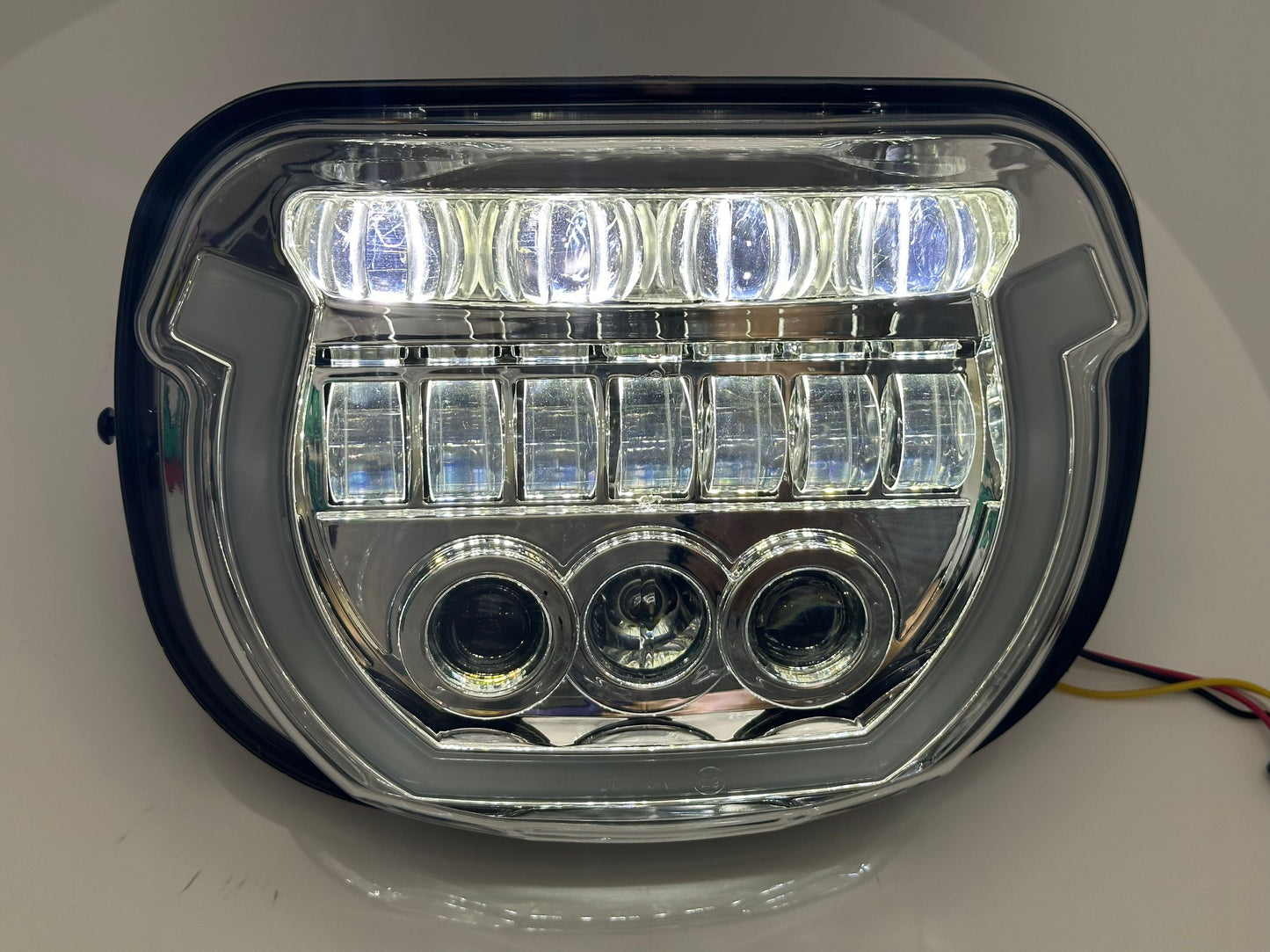 LED Headlight DRL Hi/Low For Street Glider 2024 FLHX CVO FLHXSE w/Blue Start up