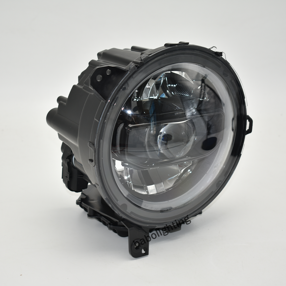 For Jeep Wrangler JL 2018-2024 / Gladiator JT 2020-2024 Headlamp LED Headlight with Hi-Lo Beam DRL Turn Signal