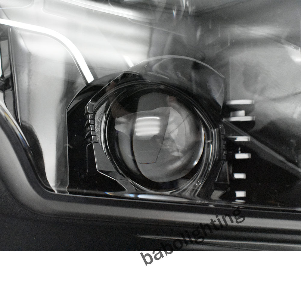 LED Adjustable Beam Headlight with Daytime Running Lights Hi/Lo Beam for Honda Gold Wing GL1800 2001-2017