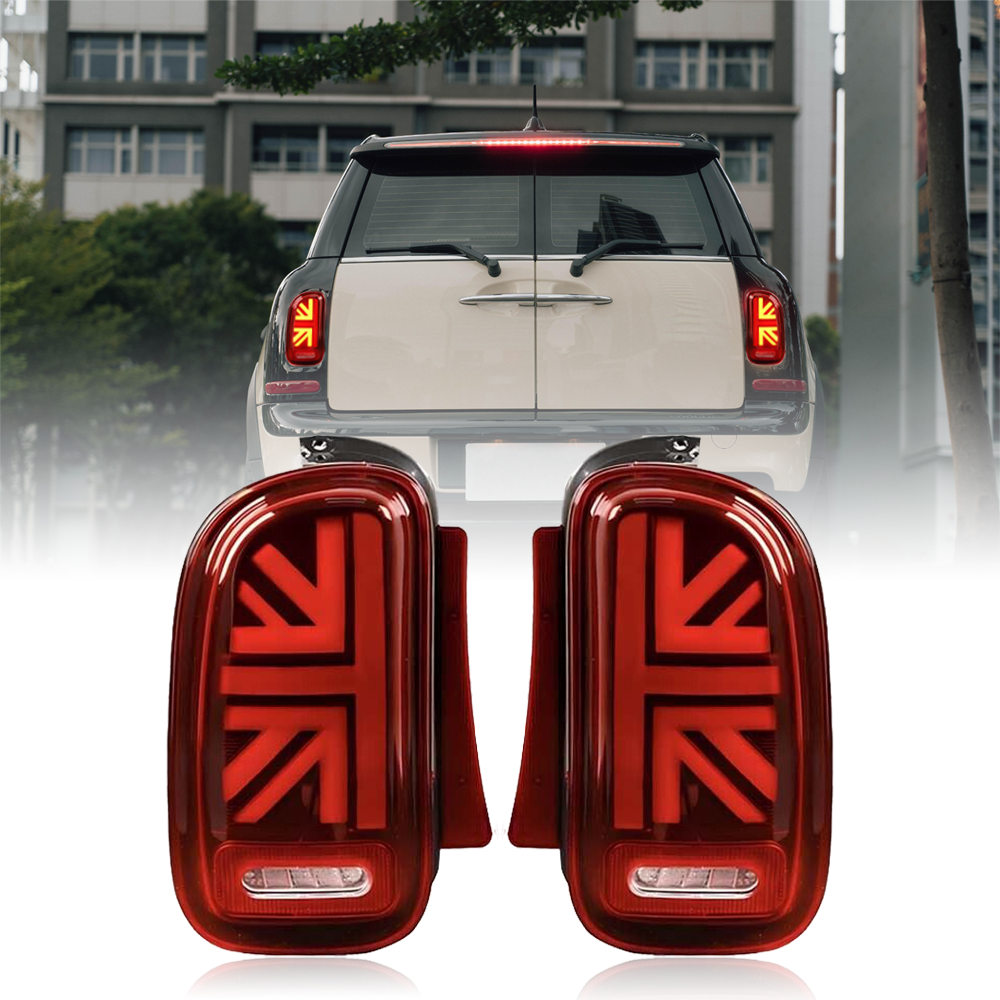 For BMW MINI Cooper Clubman R55 2007-2014 E57 E-number Pair of LED Tail Lights