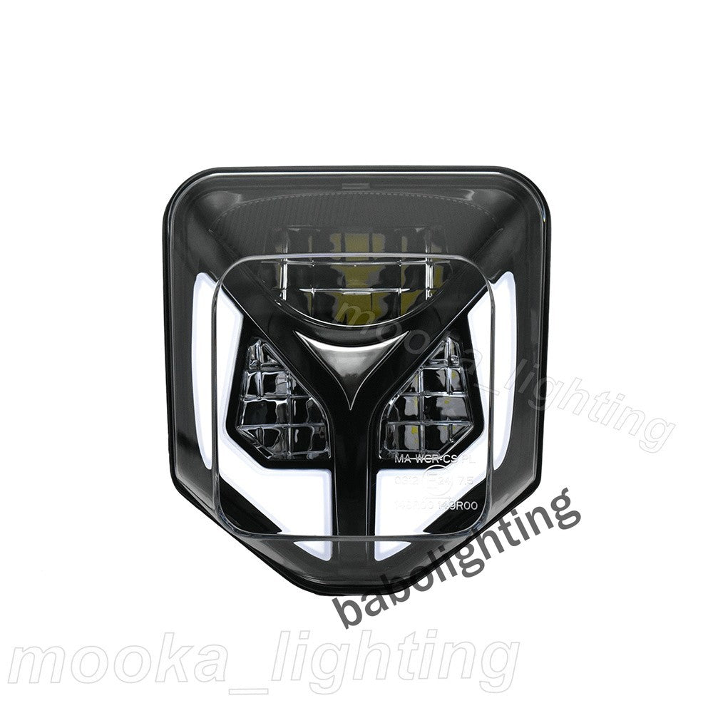 Für Husqvarna 701 SuperMoto 501 300 450 350 250 LED Scheinwerfer DRL Hi/Low Beam