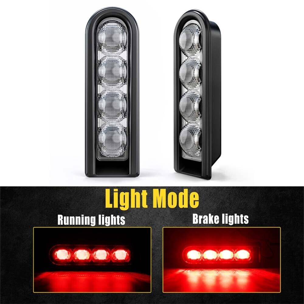 Bagger Led Rear Light For Harley Street Glide Road Glide Electra Glide Road King