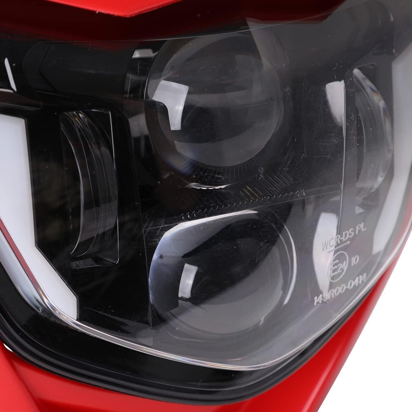 LED Headlight +Switch Harness Kit for Honda CRF CRF250F CRF150L CRF250L CRF300L CRF450L CRF110F CRF125F