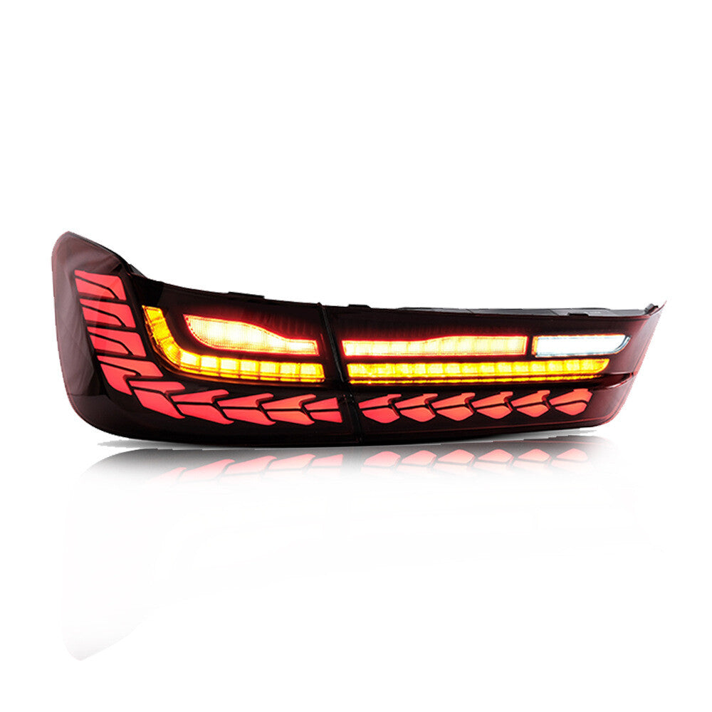 LED Rückleuchten SET Smoke dynamische Blinker OLED Funktion passt Für BMW G20 M3 320i 325i 330i 340i 2019 2020 2021 2022
