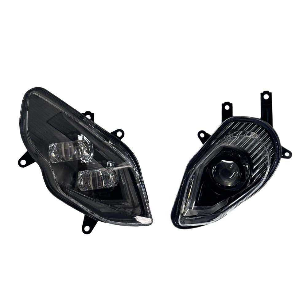 E-Mark LED Headlight Assembly with Hi/Lo Beam Daytime Running Light for BMW S1000RR 2015 2016 2017 2018
