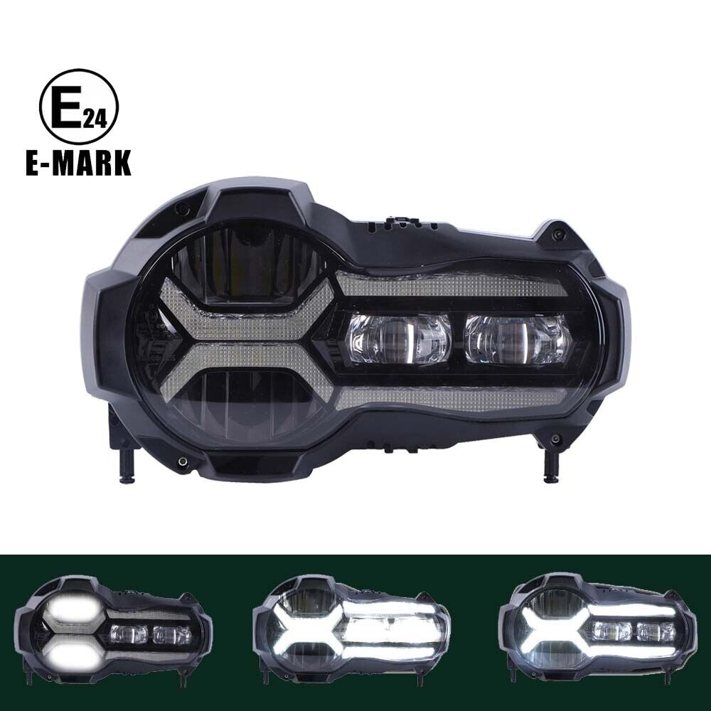 LED Headlight High Low Beam with DRL for BMW 2016-2019 R1200GS K50 /2013-2018 K51 /R1200 GS LC Adventure