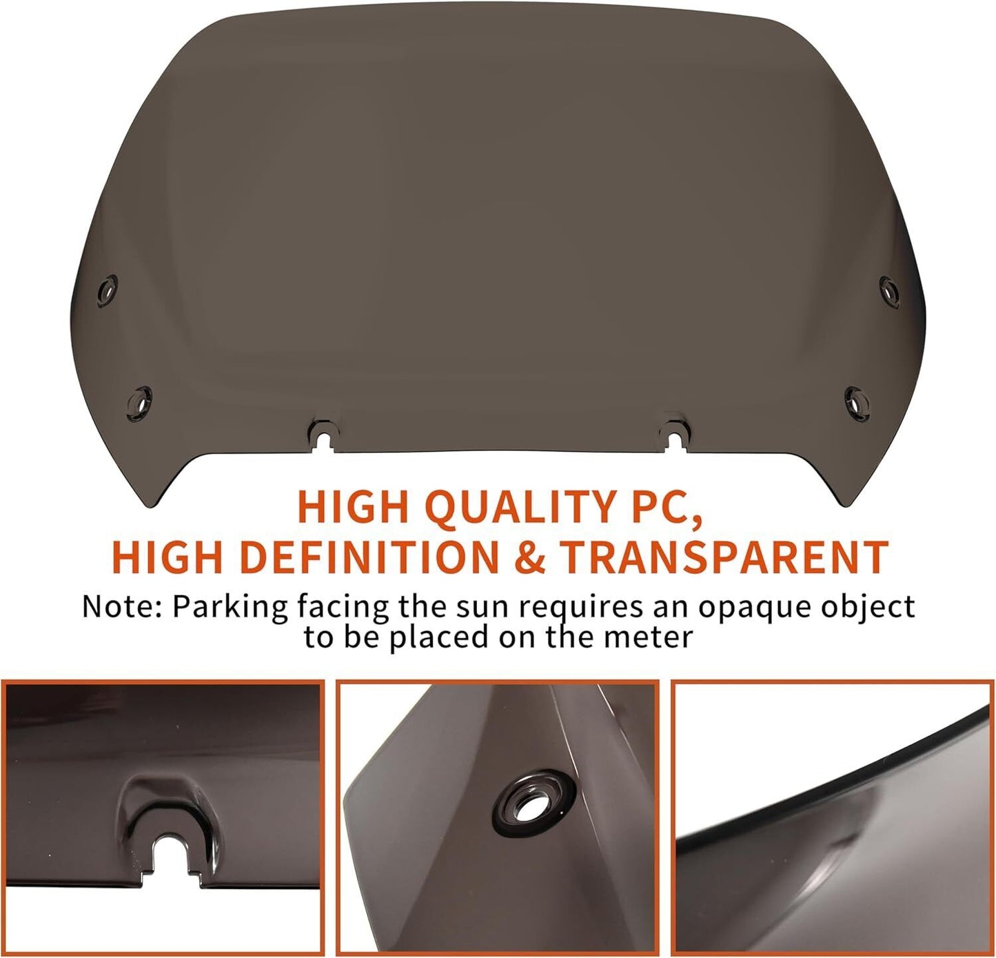 10" Windshield Windscreen For Harley Road Glide CVO FLTRXSE FLTRX FLTRXSTSE 2024