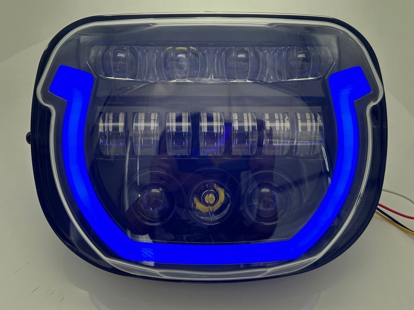 LED Headlight DRL Hi/Low For Street Glider 2024 FLHX CVO FLHXSE w/Blue Start up