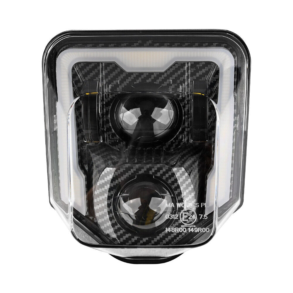 Scheinwerfer LED Kohlefaser für Husqvarna 701 Supermotor FE TE 250 350 450 501