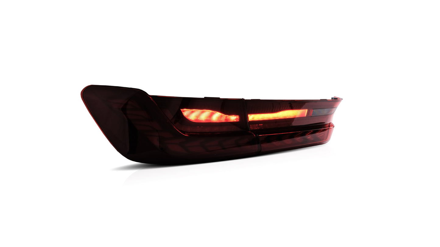 LED Rückleuchten SET Smoke dynamische Blinker OLED Funktion passt Für BMW G20 M3 320i 325i 330i 340i 2019 2020 2021 2022