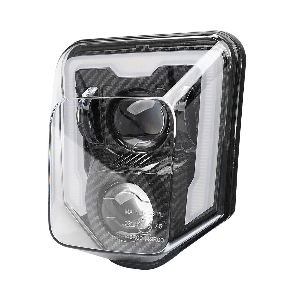 Scheinwerfer LED Kohlefaser für Husqvarna 701 Supermotor FE TE 250 350 450 501