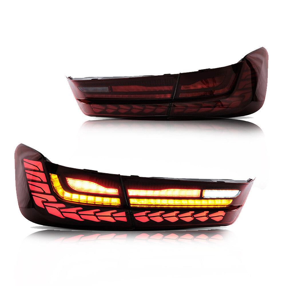 LED Rückleuchten SET Smoke dynamische Blinker OLED Funktion passt Für BMW G20 M3 320i 325i 330i 340i 2019 2020 2021 2022