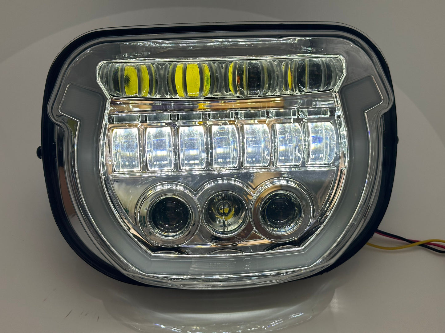 LED Headlight DRL Hi/Low For Street Glider 2024 FLHX CVO FLHXSE w/Blue Start up