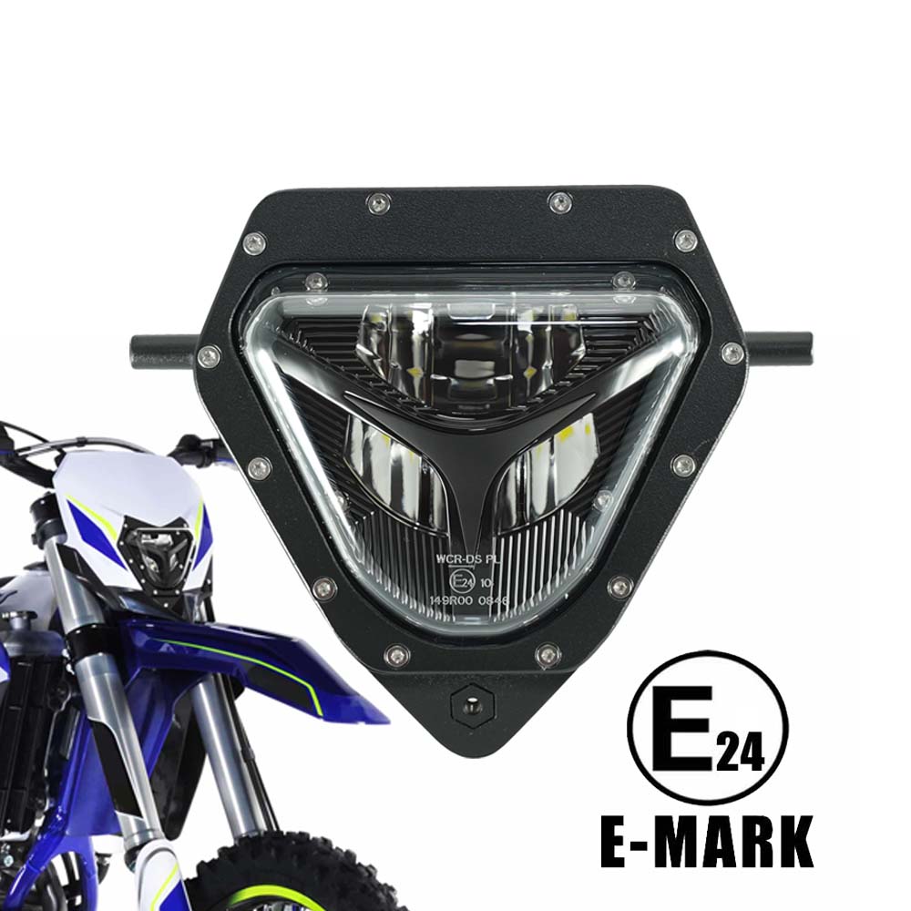 LED Headlight for Sherco SE R SER SE F SEF 50 125 250 300 450 500 Enduro Plug and Play