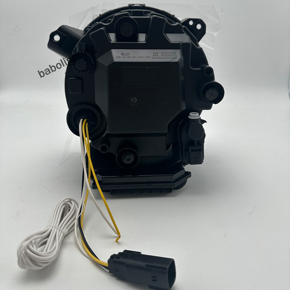 For Jeep Wrangler JL 2018-2024 / Gladiator JT 2020-2024 Headlamp LED Headlight with Hi-Lo Beam DRL Turn Signal