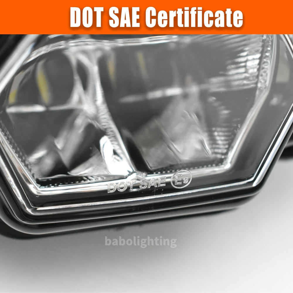 For Kawasaki Z 500 Z500 / Z500 ABS SE ER500 2024+ LED Headlight Assembly Hi-Low Beam Daytime Running Light
