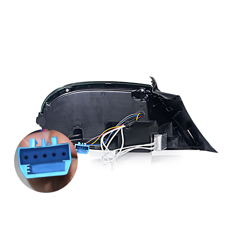 Smoke Car LED Tail Lights w/ Sequential Turn Rear Lamps For VW Beetle 2013-2019 2PCS