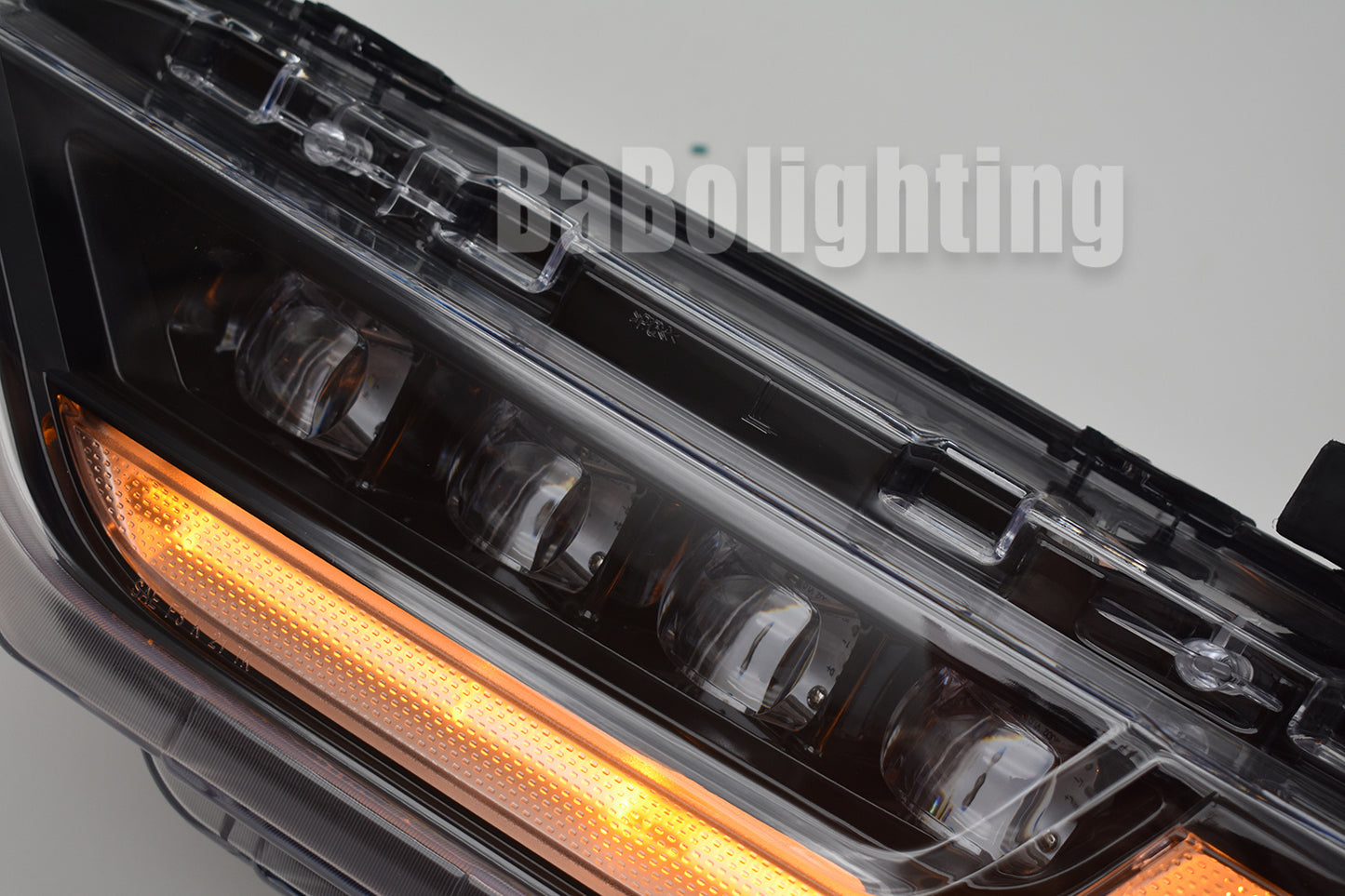 Quadruple LED Projector Fog Lights w/ Turn Signal DRL For 2021 2022 2023 Ford F150 F-150