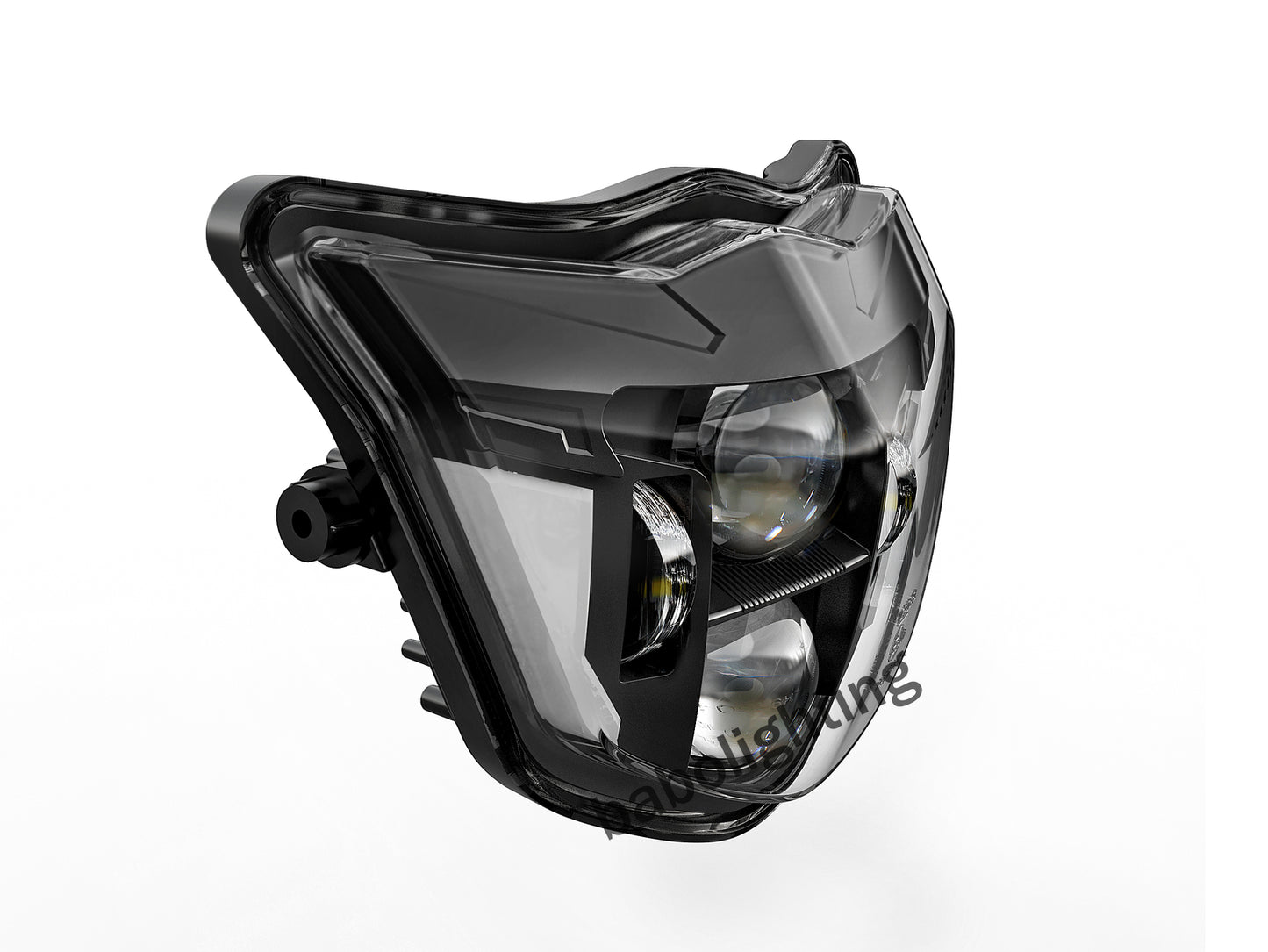 LED Headlight Assembly with DRL High Low Beam For Yamaha WR250F WR450F 2014-2023