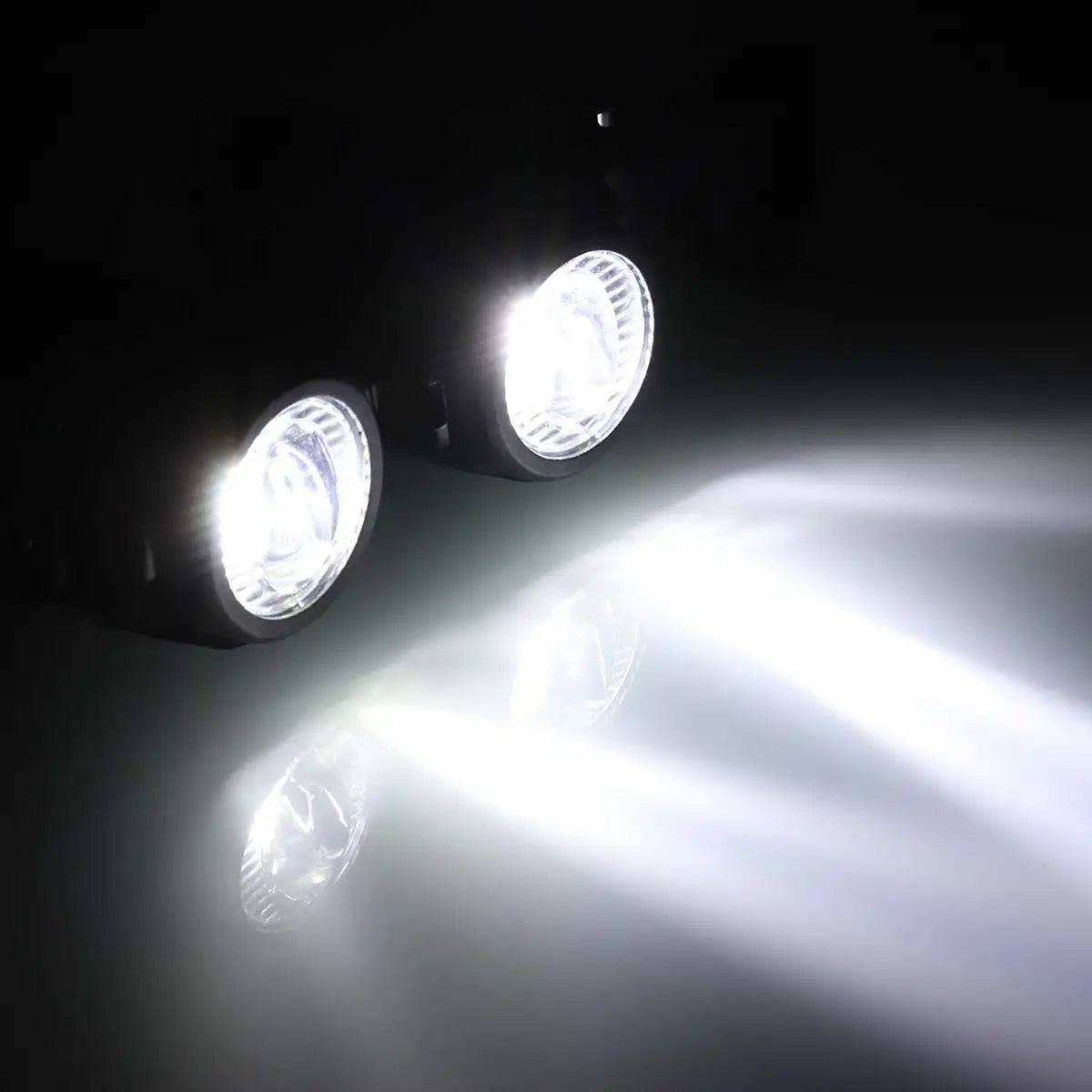 LED Fog Lights Driving Lamp W/ Relay for BMW R1200GS/ADV K1600 R1200 Plug & Play