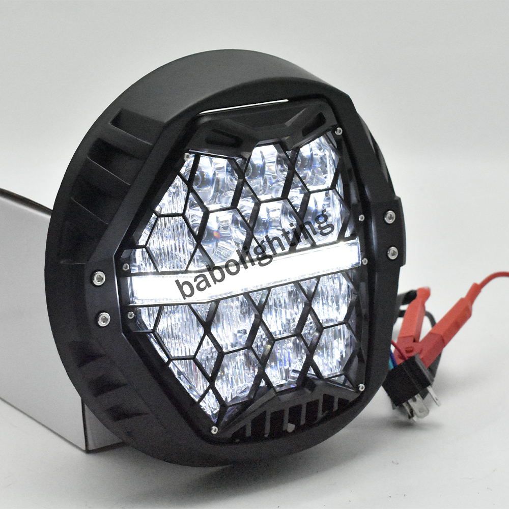 For Harley Touring Street Glide 2014-2023 Road King 7 inch LED Headlight with Hi-Lo Beam White DRL DOT/E24 Certification