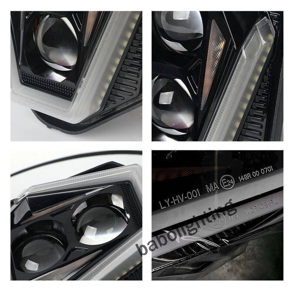 For 2024 Husqvarna FE TE 250 350 450 501 701 LED Headlight with DRL Hi/Low Beam