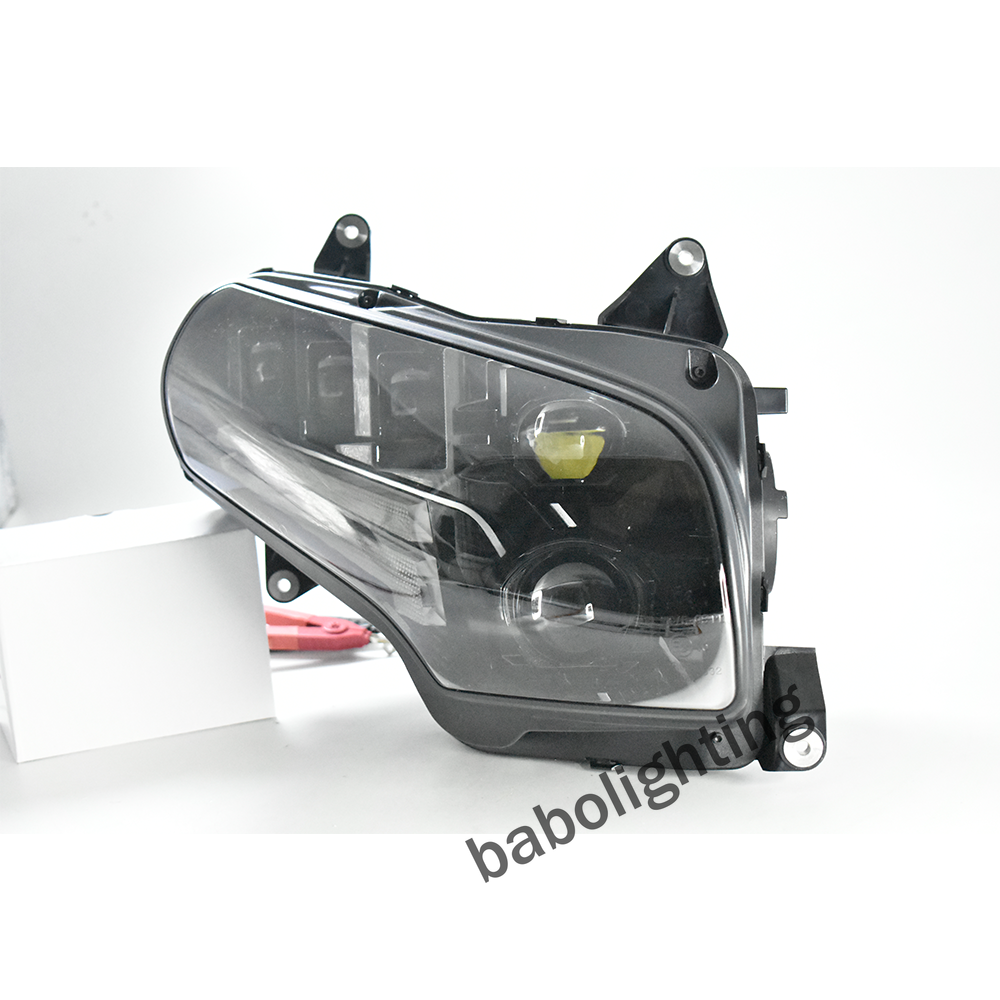 LED Adjustable Beam Headlight with Daytime Running Lights Hi/Lo Beam for Honda Gold Wing GL1800 2001-2017