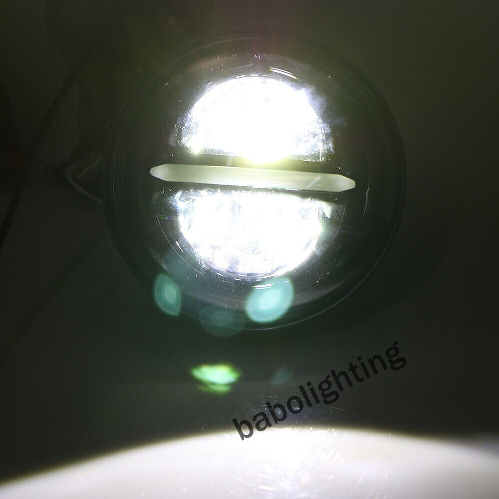 5,75 zoll Led Motorrad runder Hauptscheinwerfer für Harley mit Halo Tagfahrlicht Fernlicht mit Elektronische Zertifizierung