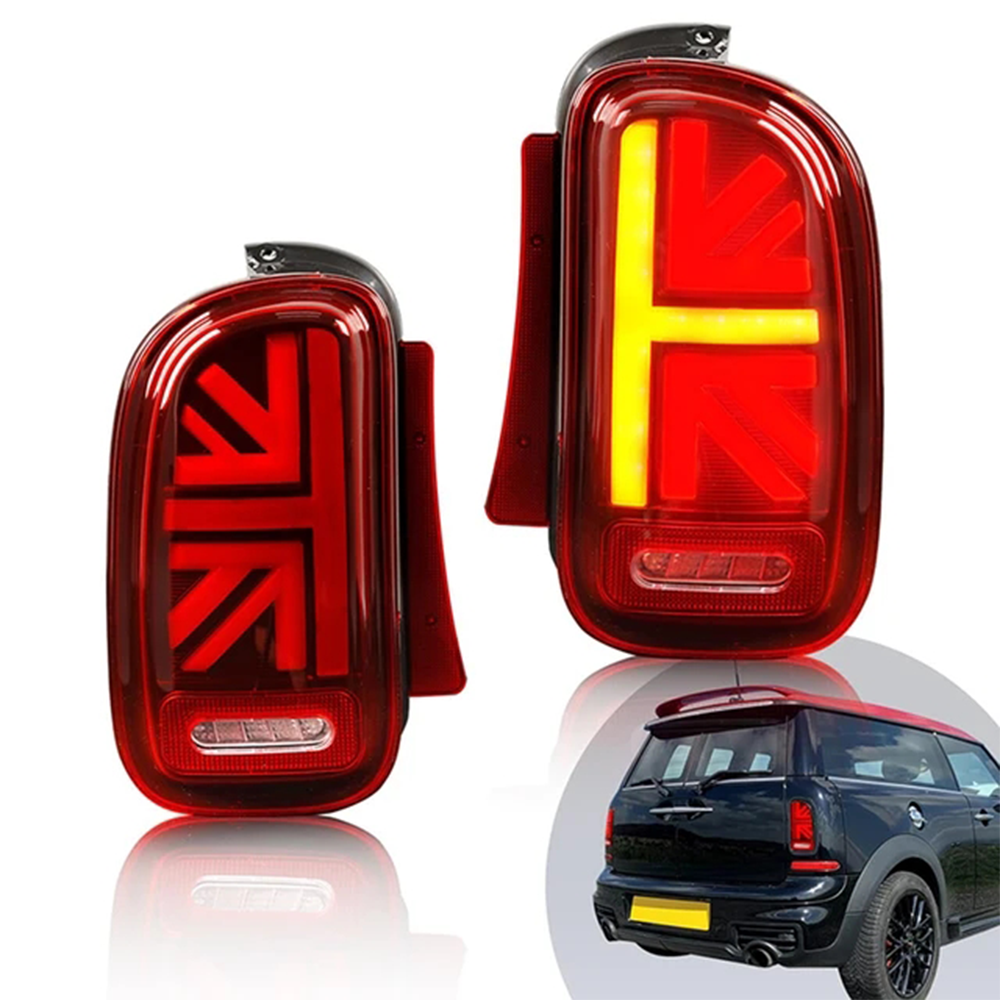For BMW MINI Cooper Clubman R55 2007-2014 E57 E-number Pair of LED Tail Lights