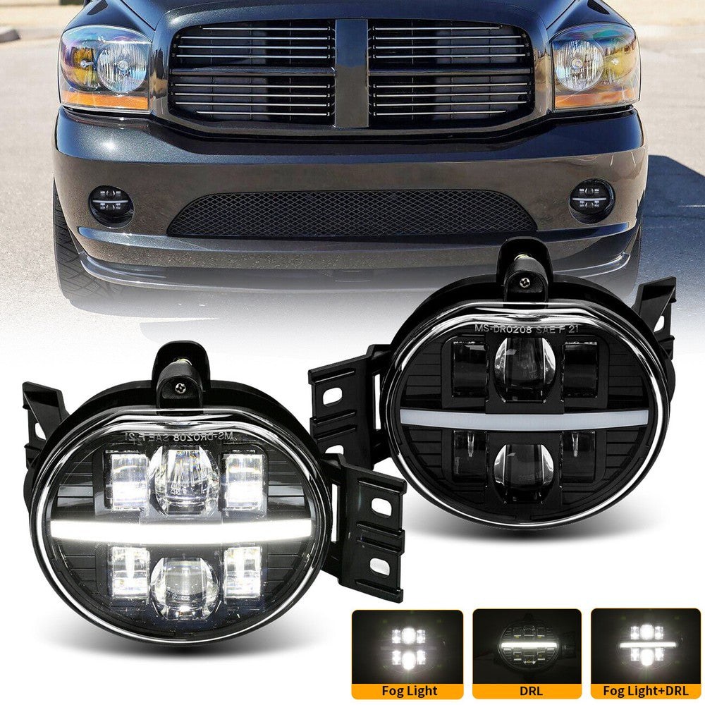 Stoßfänger LED Nebelscheinwerfer für 02-08 Dodge Ram 1500 03-09 Ram 2500 3500